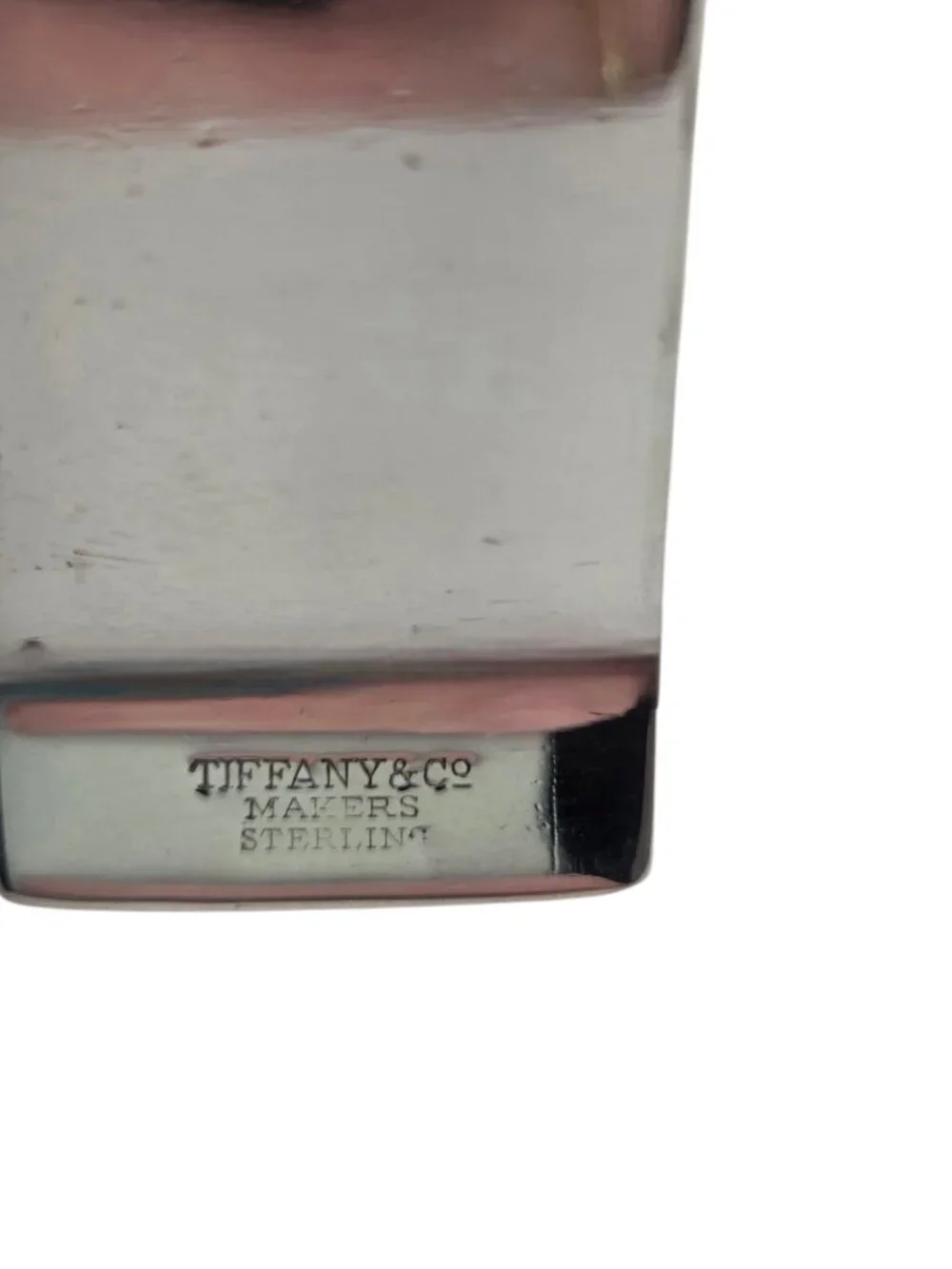 Tiffany & Co Makers Sterling Silver Alligator Money Clip #24822